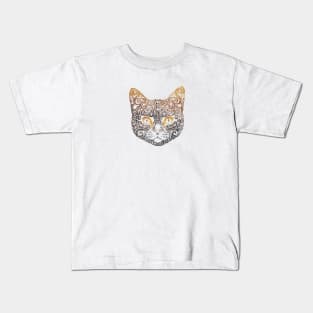 Swirly Cat Kids T-Shirt